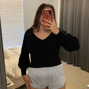 Abercrombie Black Sweater
